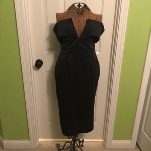 Black formal dress